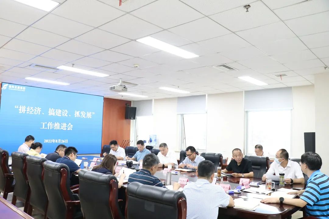 【拼經(jīng)濟(jì) 搞建設(shè) 抓發(fā)展】集團(tuán)公司組織召開“拼經(jīng)濟(jì)、搞建設(shè)、抓發(fā)展”工作推進(jìn)會(huì)